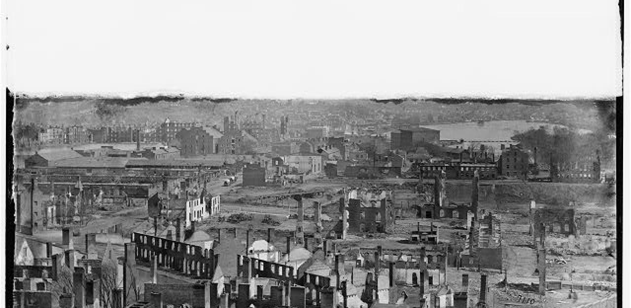 New 8x10 Civil War Photo 1865 View of Richmond Confederate Capitol City